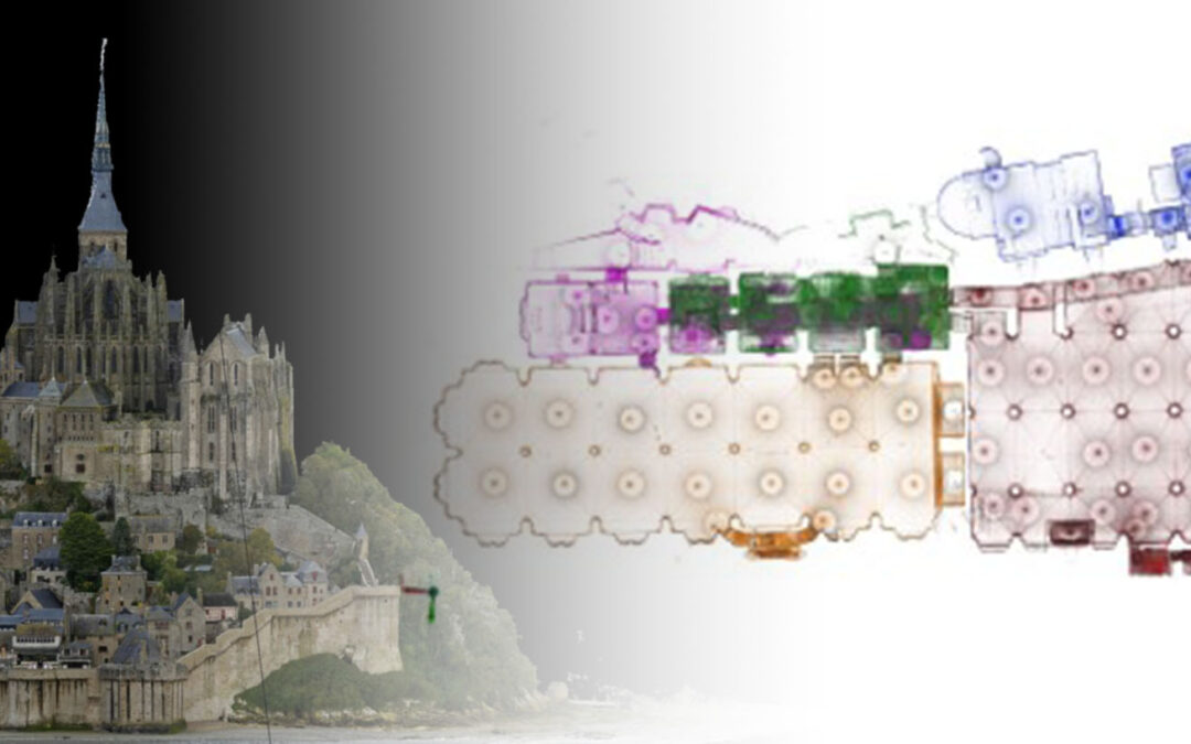 Der Mont Saint-Michel I Frankreich I 3D-digitalisierung