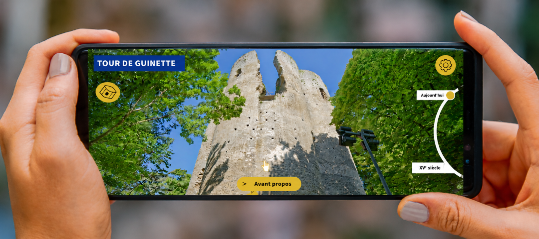 Laissez-vous conter Etampes en réalité augmentée