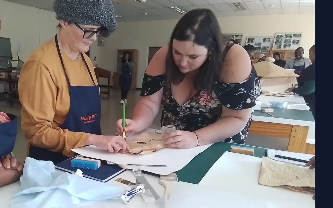 Paper Conservation and Bookbinding Training in Nairobi, Kenya
